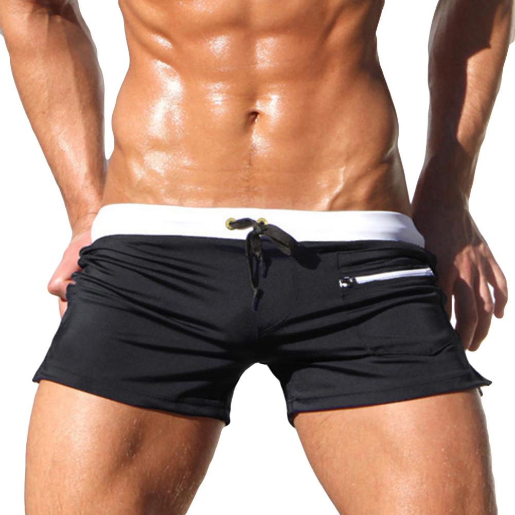 Men Solid Color Swimming Trunk – Trunks Board Surf recenzja i cena