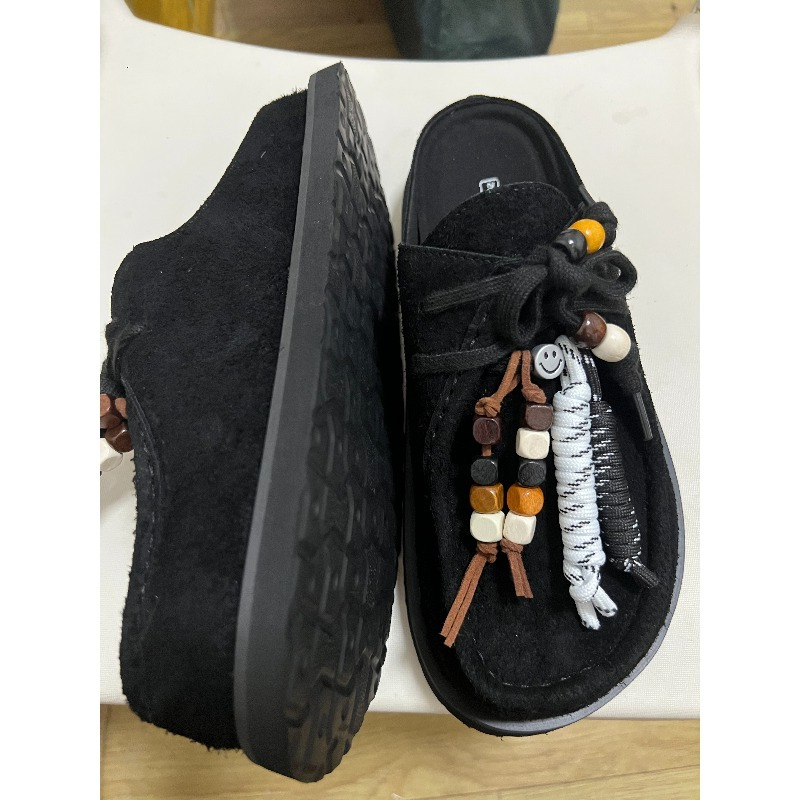 Women Men Clogs Cow Suede Leat – Flip Flop Leather Men recenzja i cena