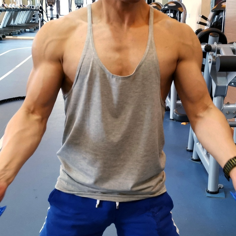 Men's Gym Workout Bodybuilding – Tank Top Muscle recenzja i cena