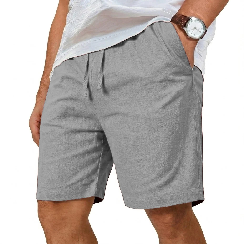 Oversized Cotton Linen Shorts  – Short Linen Drawstring recenzja i cena