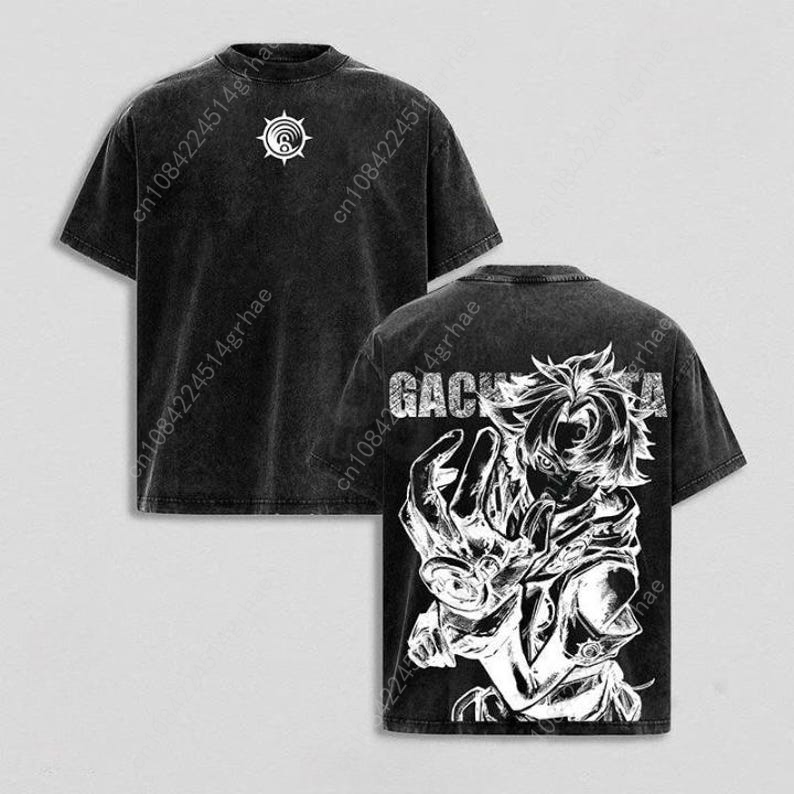 Gachiakuta Vintage Anime Washe – Tee Graphic Print recenzja i cena