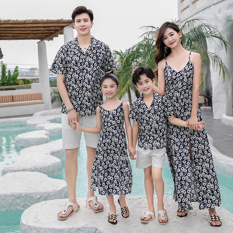 Family Matching Outfit Floral  – Resort Shirt Floral recenzja i cena