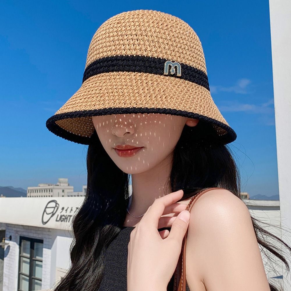Elegant Bow Fisherman Hat Fold – Bucket Hat Straw recenzja i cena