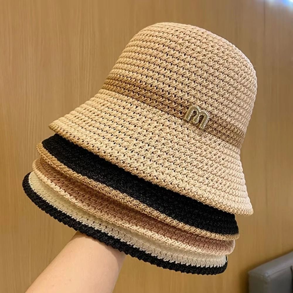 Elegant Bow Fisherman Hat Fold – Bucket Hat Straw recenzja i cena