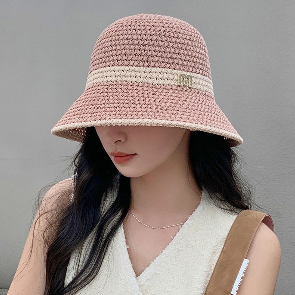 Elegant Bow Fisherman Hat Fold – Bucket Hat Straw recenzja i cena