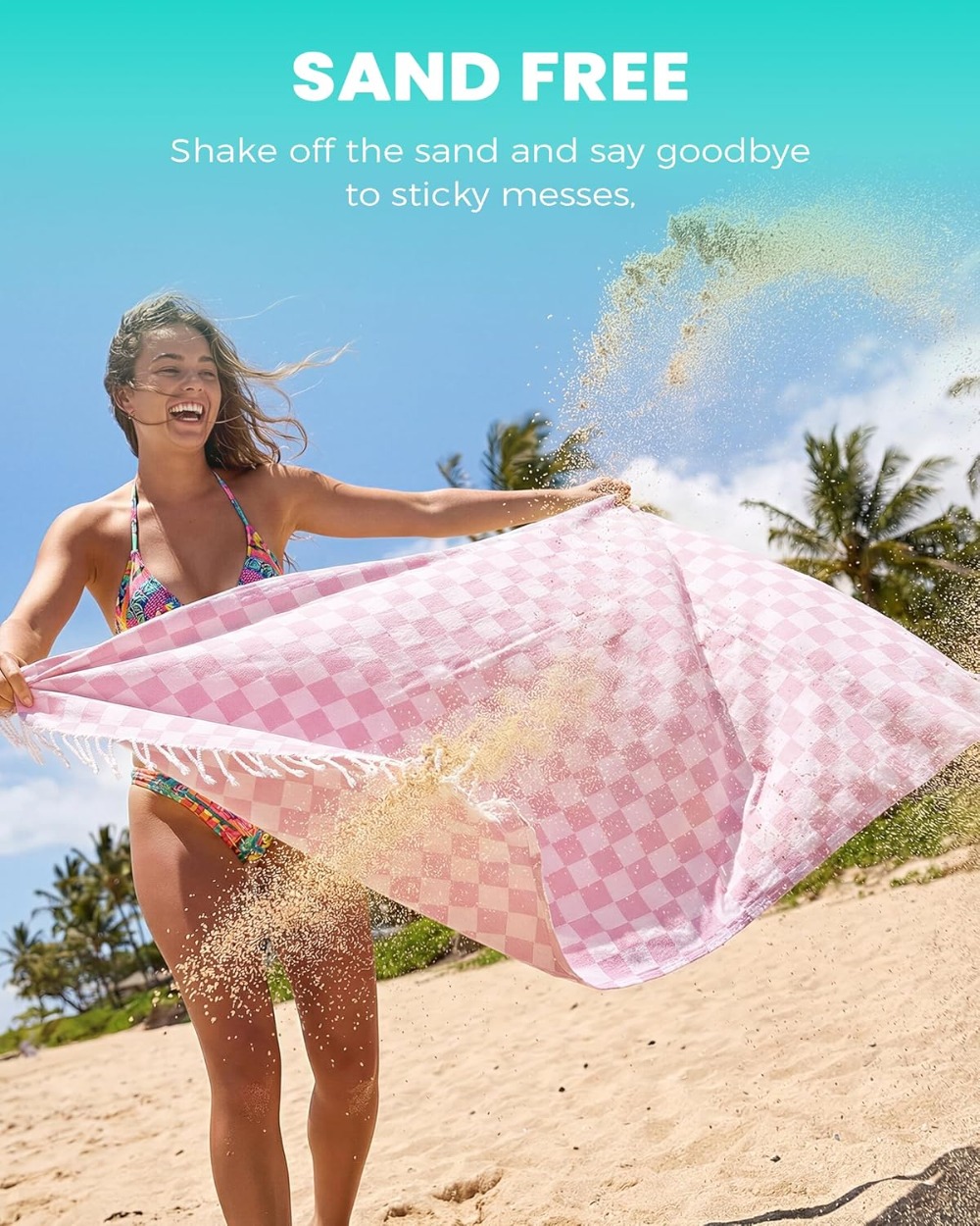 Travel Vacation Essentials Tur – Beach Towel Large recenzja i cena