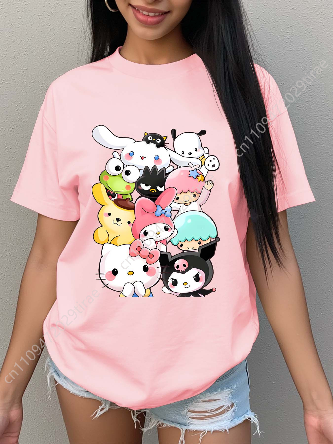 Women'S Sanrio Character Print – Tee Graphic Print recenzja i cena