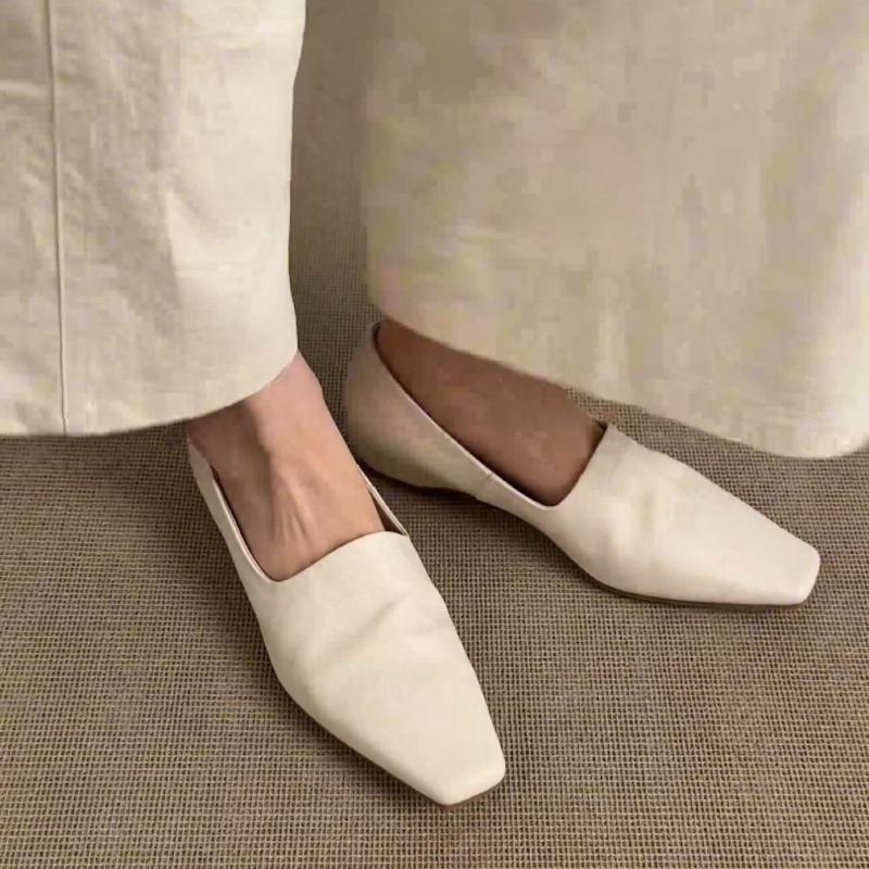 Retro Flat Loafers Women's Sli – Espadrille Slip On recenzja i cena