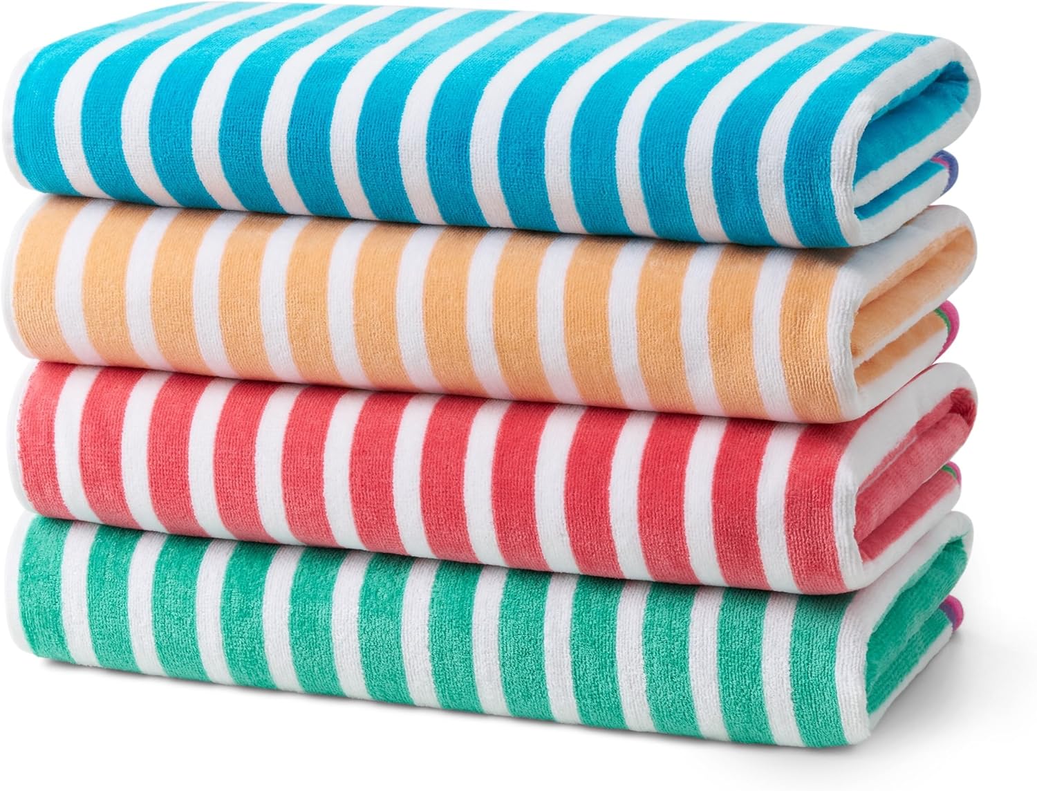 Colorful Racing Striped Beach  – Beach Towel Large recenzja i cena