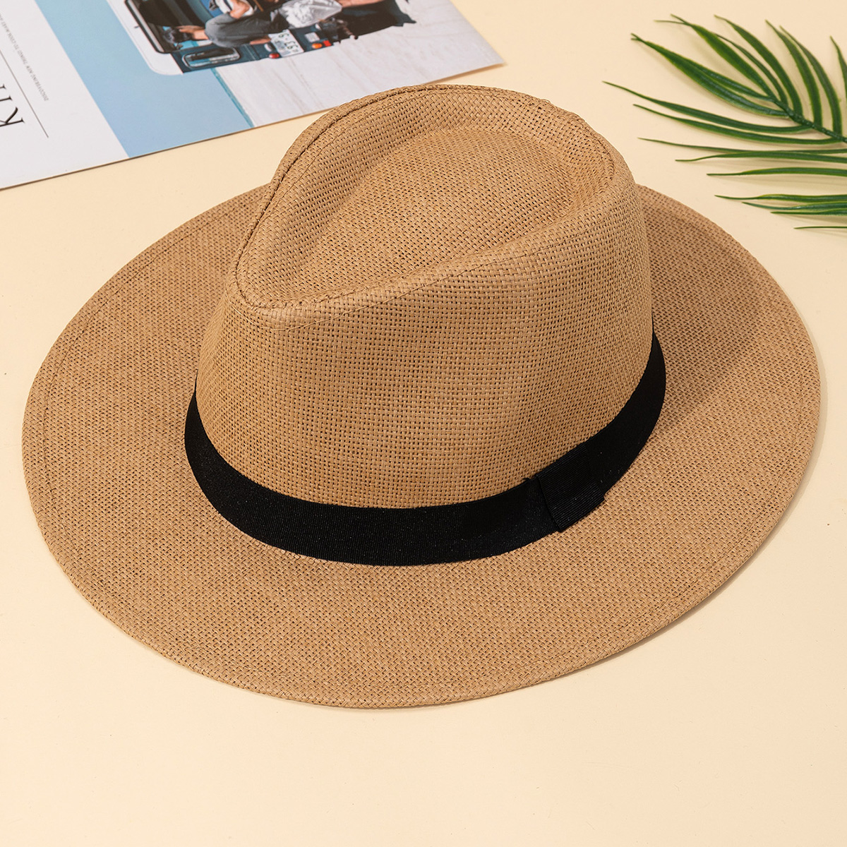 Hat, male, summer vacation, be – Bucket Hat Straw recenzja i cena