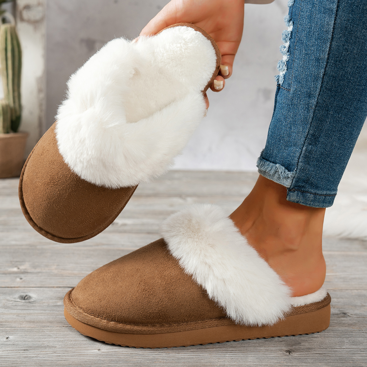 Women's Winter Solid-Color War – Espadrille Slip On recenzja i cena