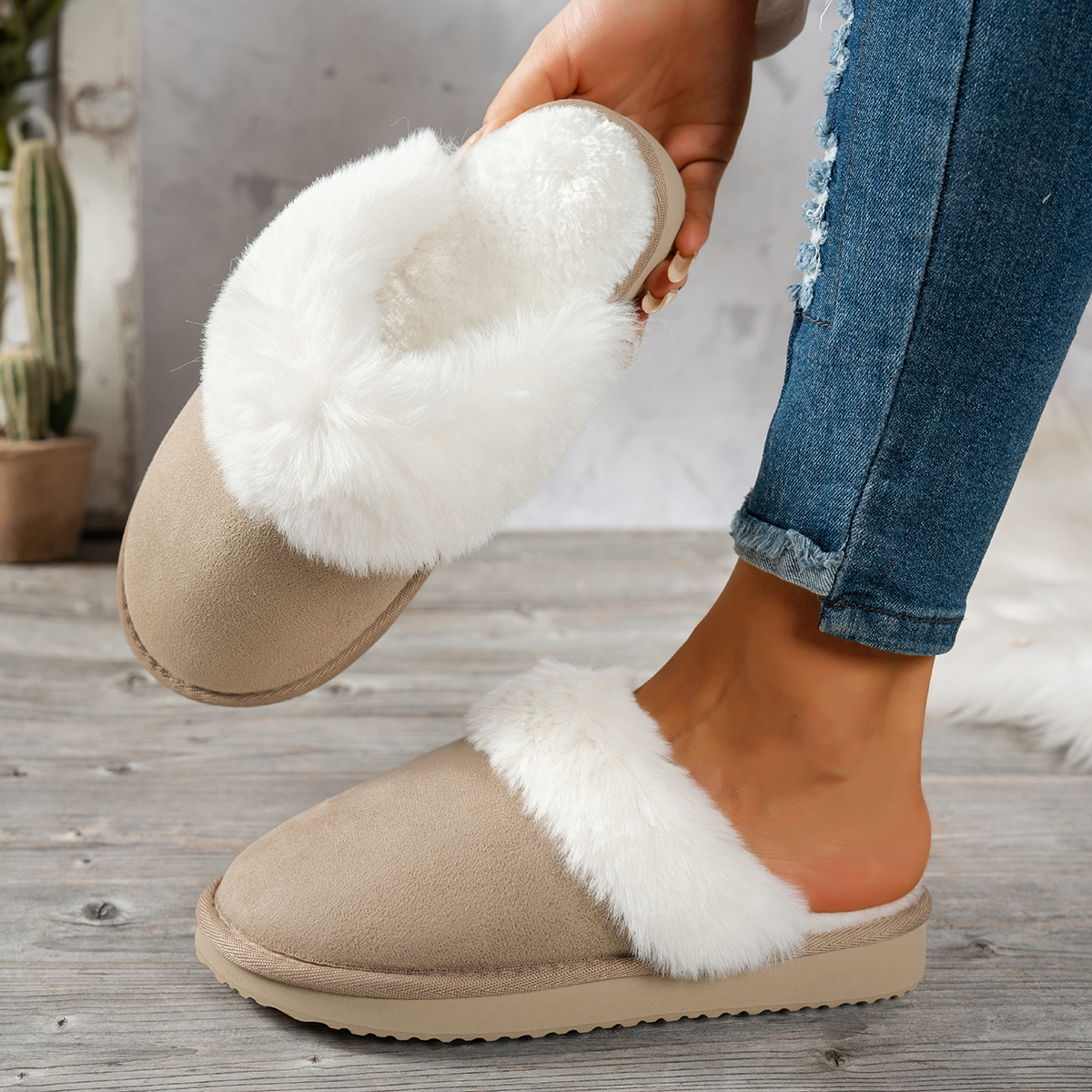 Women's Winter Solid-Color War – Espadrille Slip On recenzja i cena