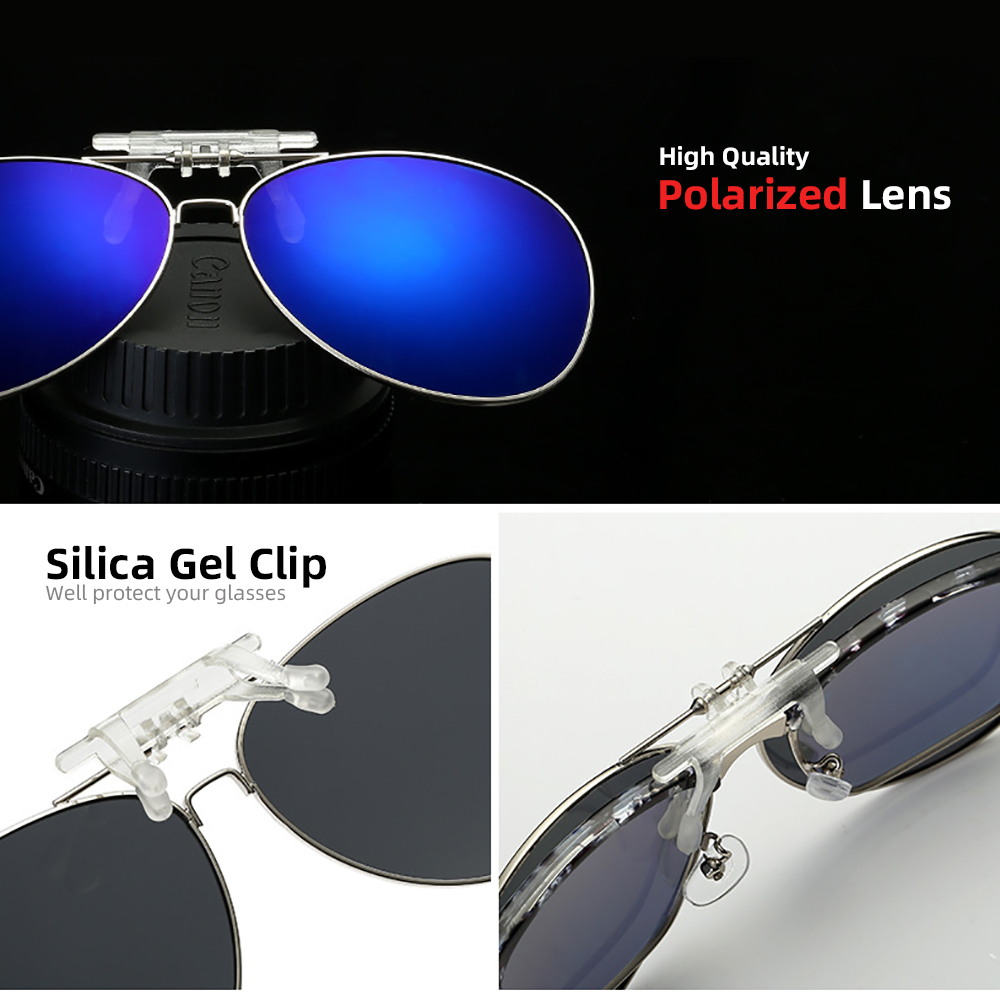 VIVIBEE Aviation Flip Up Clip  – Sunglasses Aviator Polarized recenzja i cena